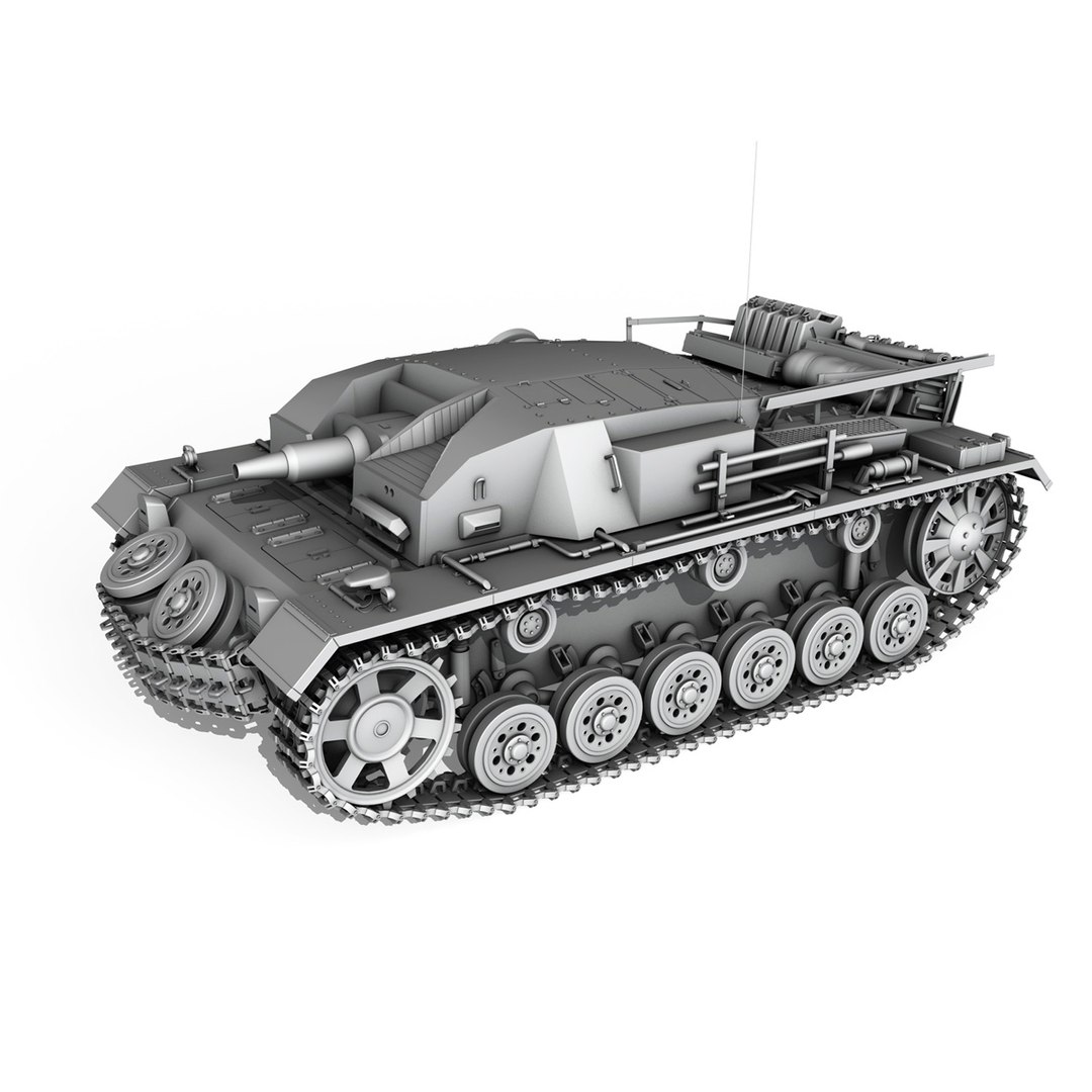 c4d - stug iii panzer tank