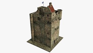3D Old Medieval CAstle