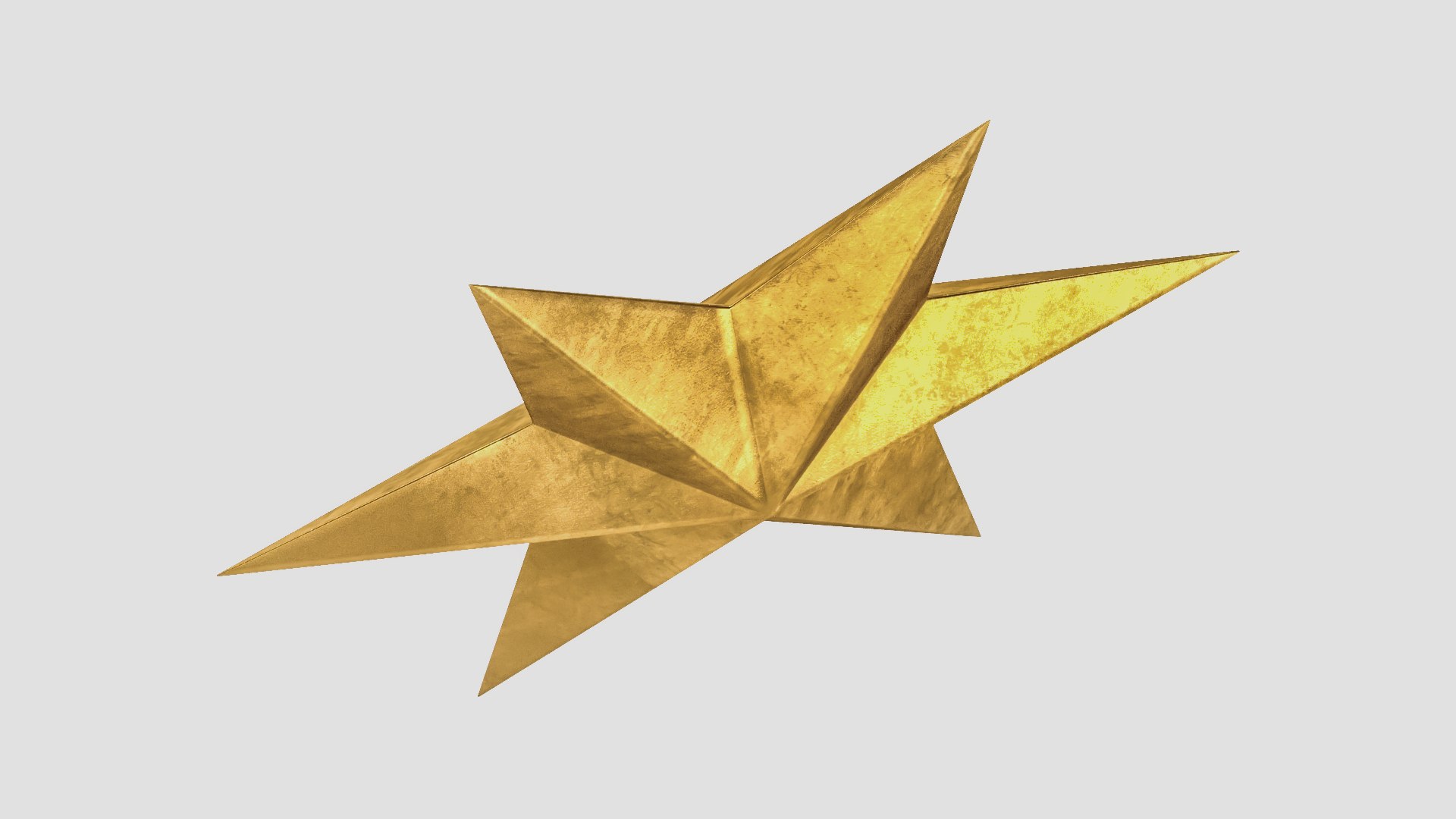 3D Metal Star Model Model - TurboSquid 2026895
