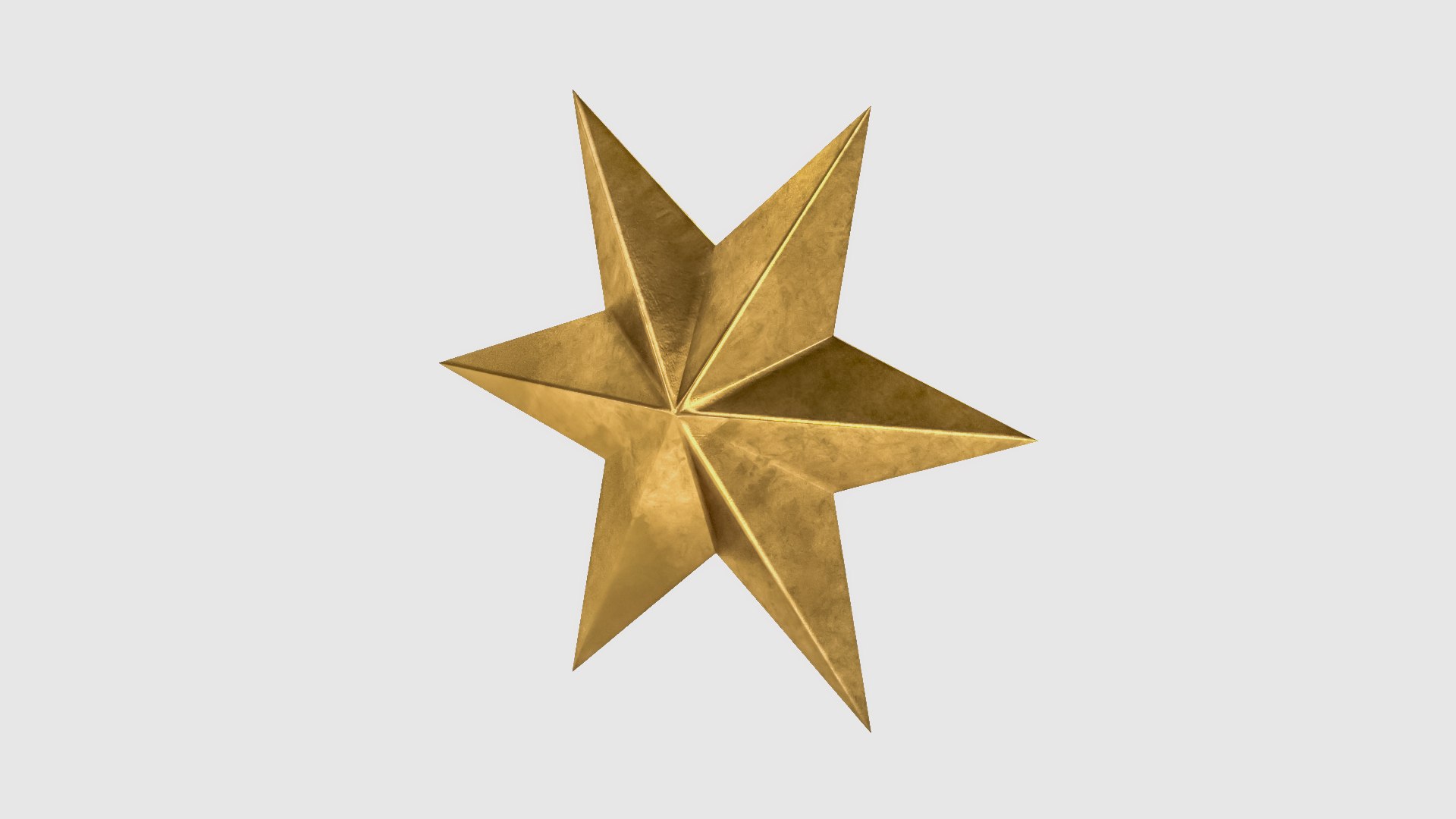 3D Metal Star Model Model - TurboSquid 2026895