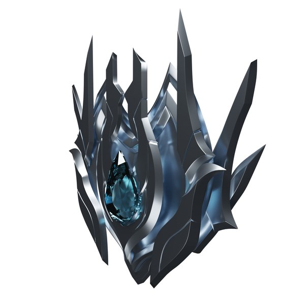 League of Legends LOL Sliver badge rank 3D - TurboSquid 1903855