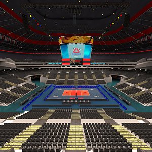 Volleyball Stadium 3D model