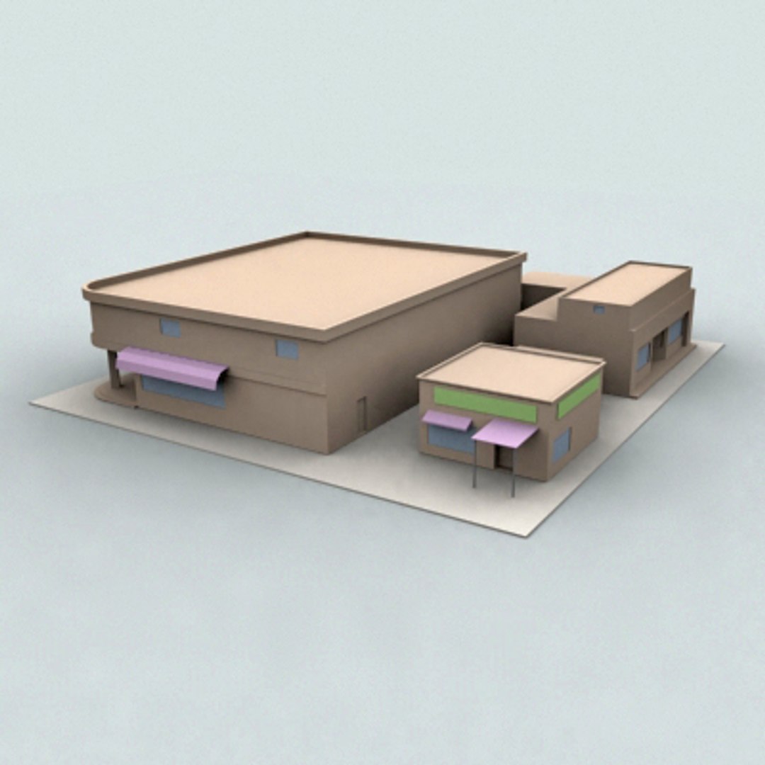 Shop 3d Model