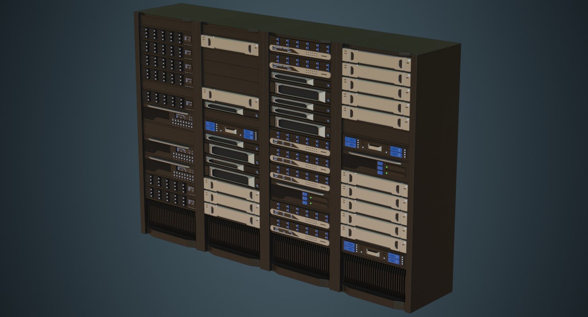 Server 3a 3D Model - TurboSquid 1538832