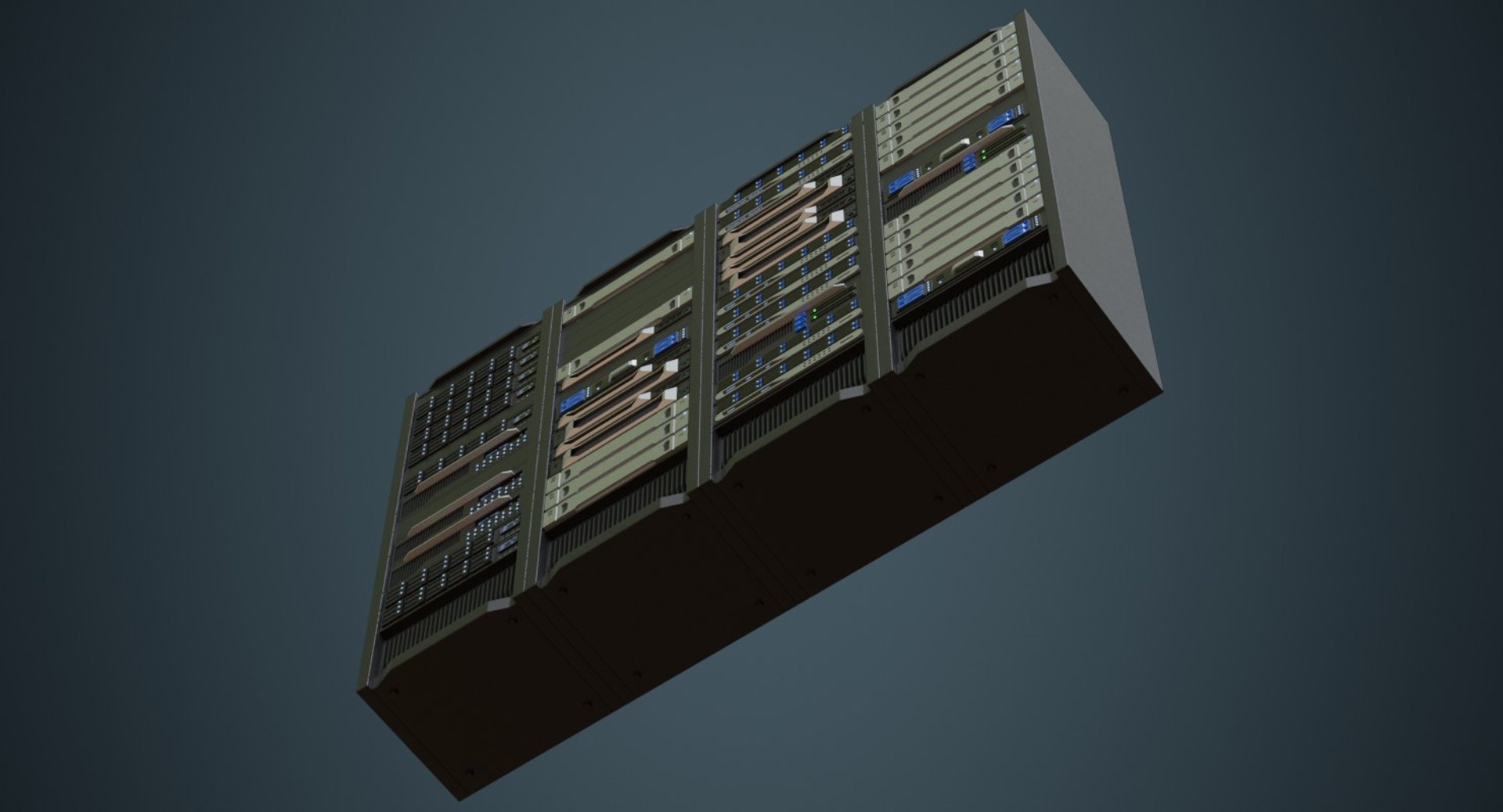 Server 3a 3D Model - TurboSquid 1538832