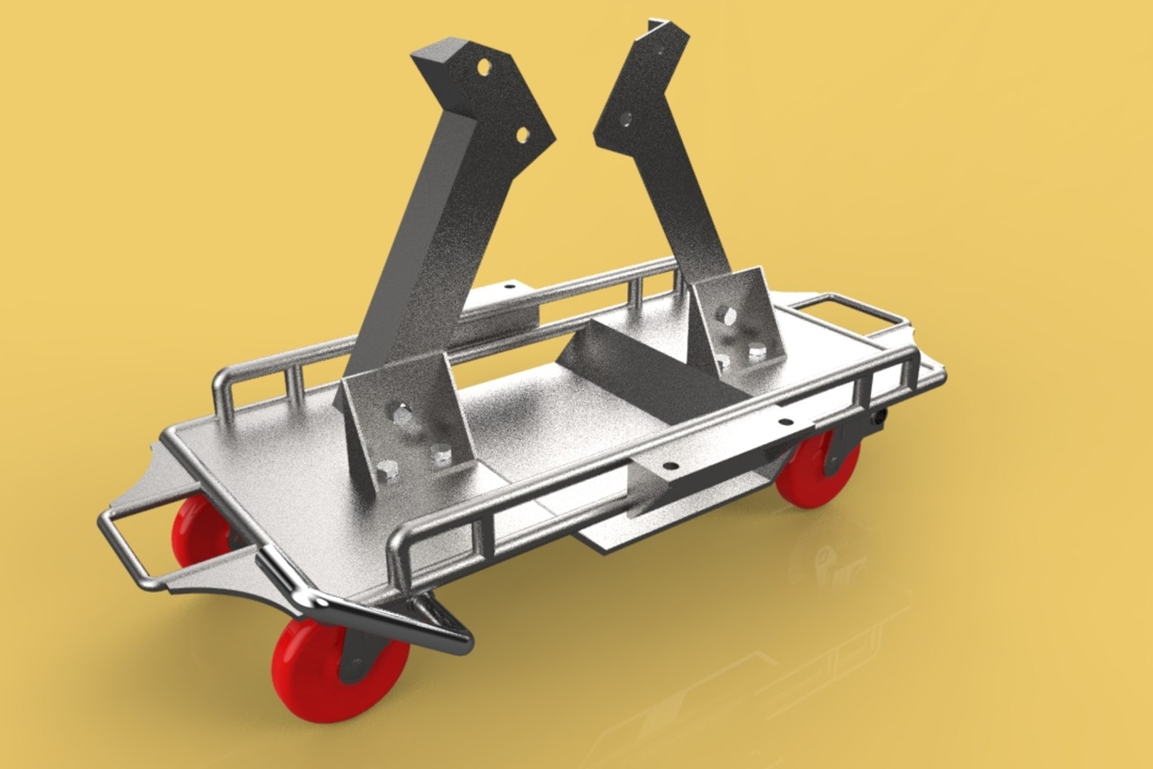 3D Model VEHICLE AUTOMOTIVE MOVING JACK DOLLY CAR TurboSquid 1773020
