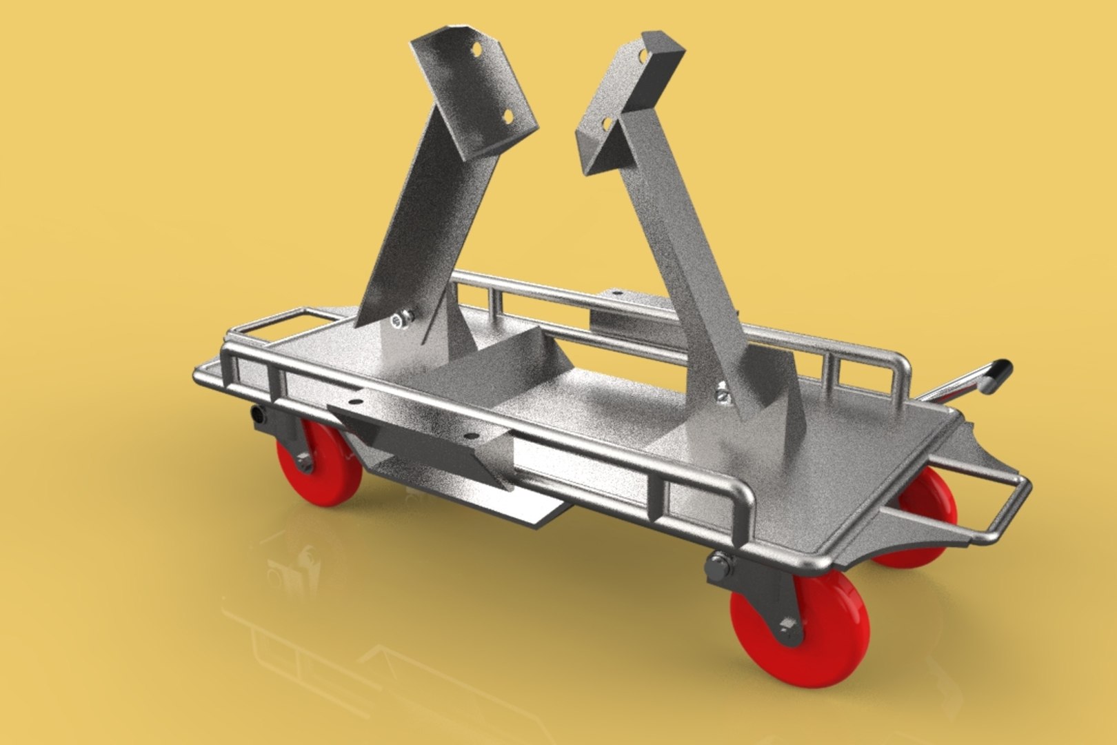 3D Model VEHICLE AUTOMOTIVE MOVING JACK DOLLY CAR TurboSquid 1773020