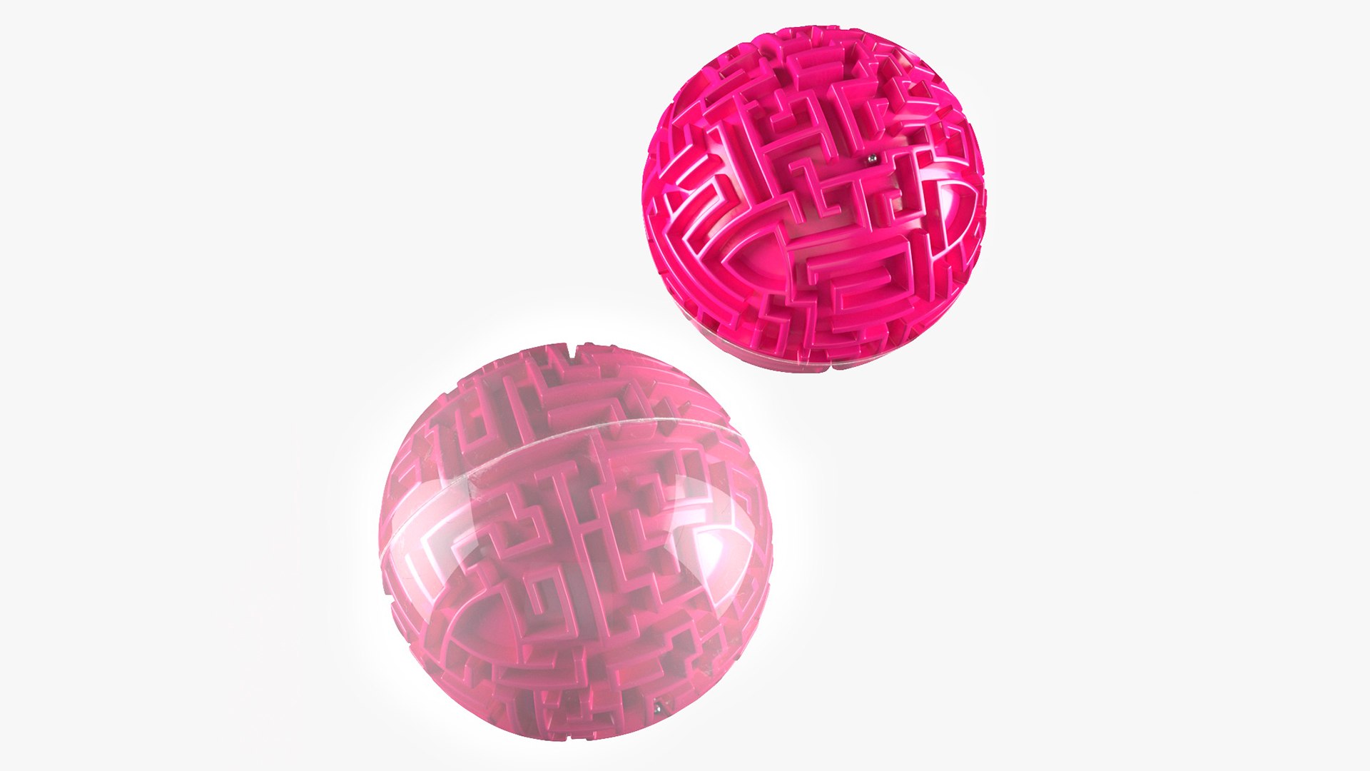 3D Maze Ball 3D model preview