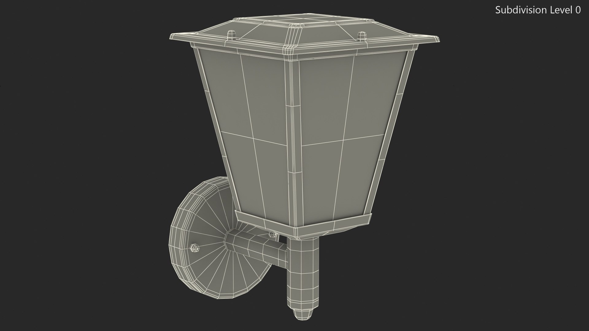 Classical design solar led model - TurboSquid 1521658