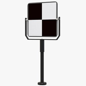 Laser Scanning Checkerboard Target model