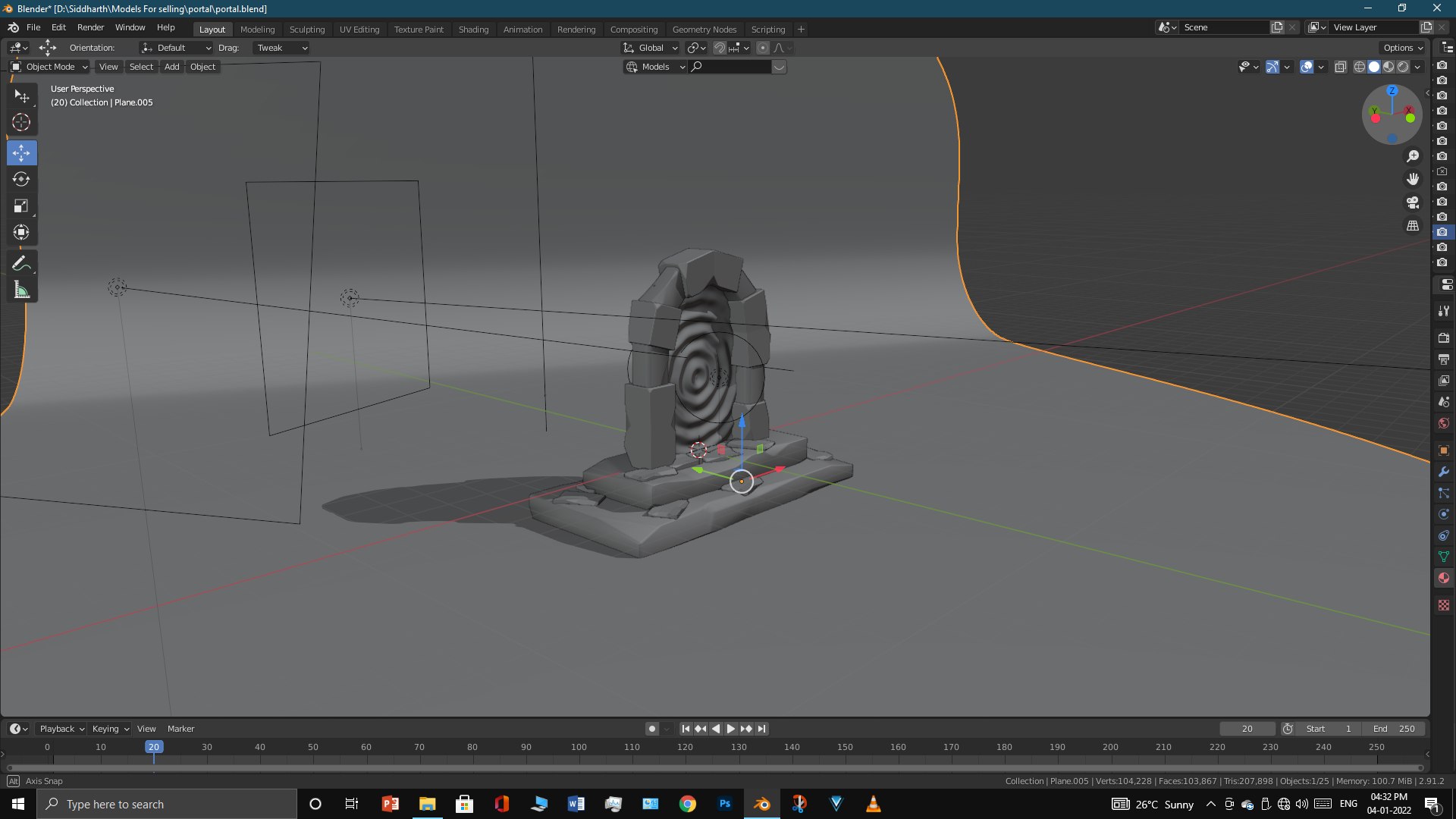 Portal 3D Model - TurboSquid 2200503