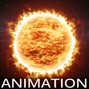 Animated sun v01