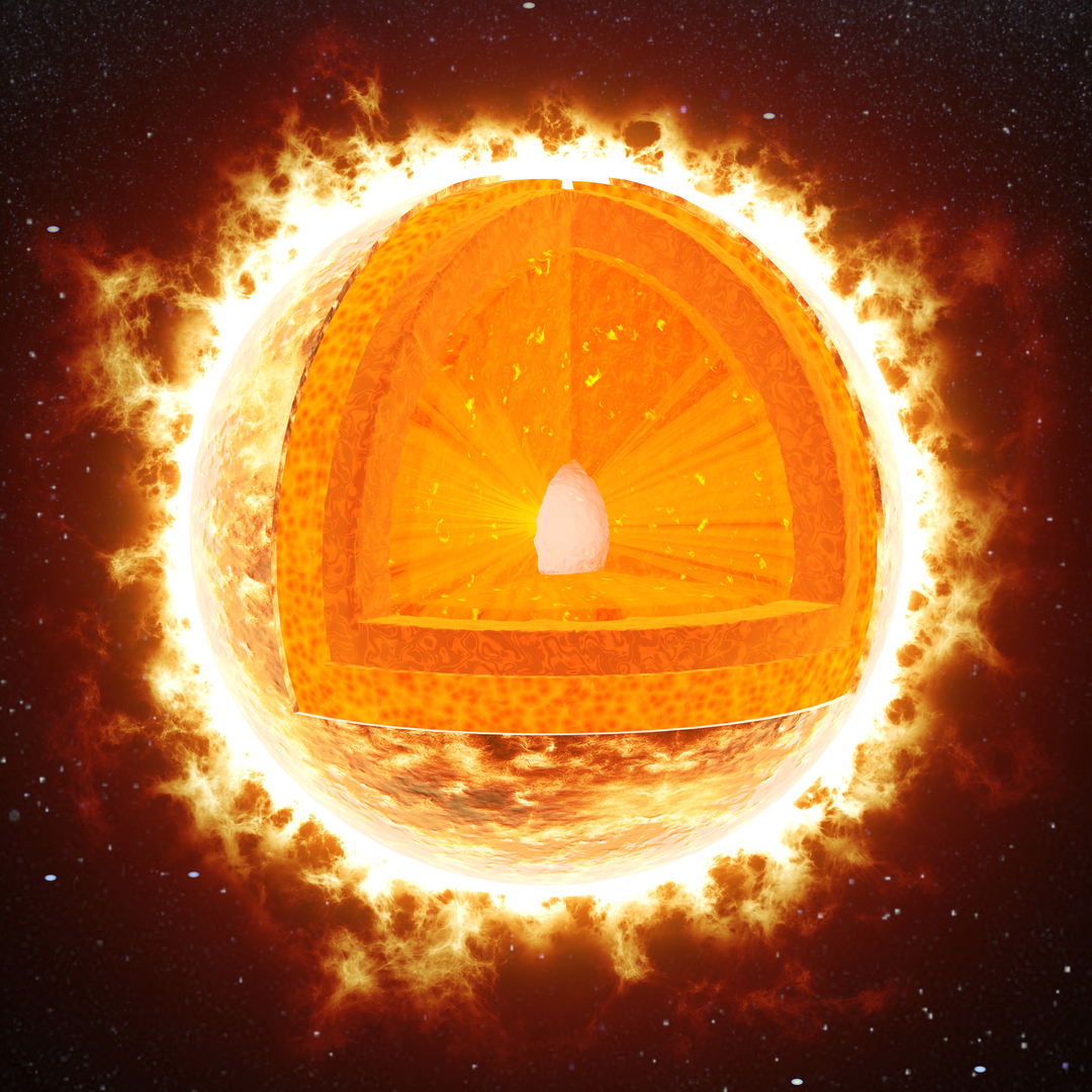 3d sun model