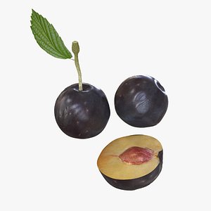 3D model fruits