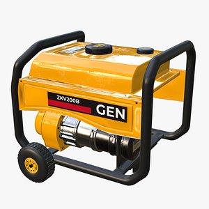 3D model Portable Generator  - 3d Model