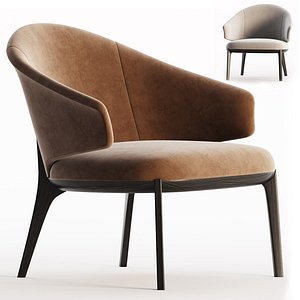 3D ERIKA Easy chair By HC28 Cosmo