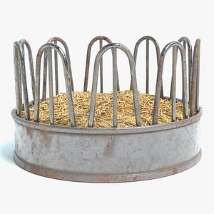 cattle feeder 3D model