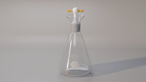 Iodine Flask 3D