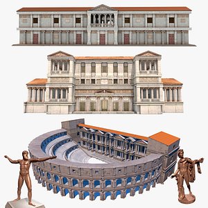 Ancient Greek Buildings and Sculptures Pack: