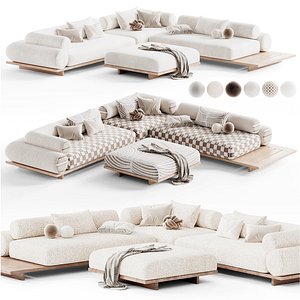 Majlis On Structure Modular Sofa by Jwana Hamdan