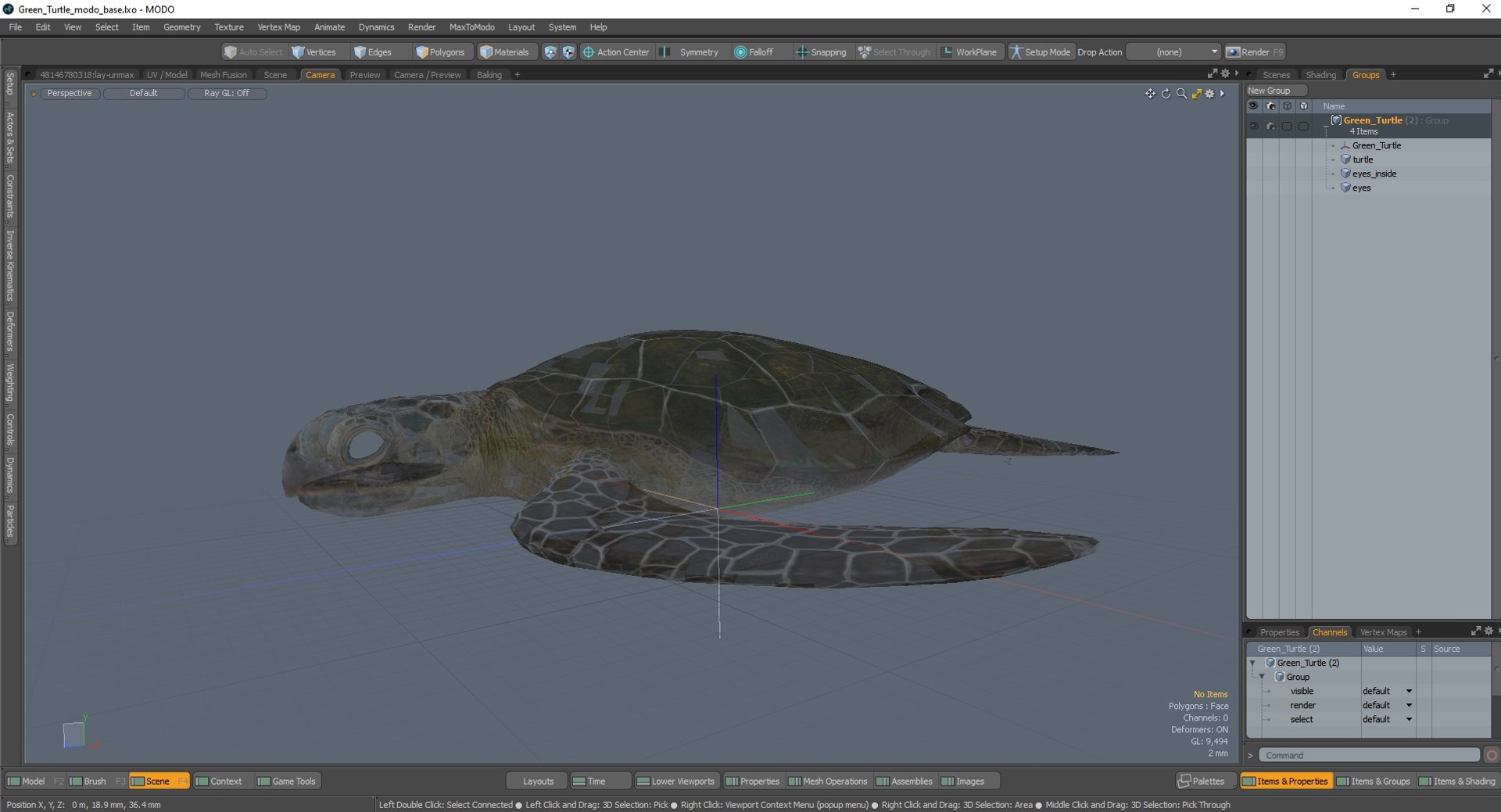Green Turtle 3D https://p.turbosquid.com/ts-thumb/yg/ePKVDh/mm/greenturtlevray3dmodel032/jpg/1709035105/1920x1080/fit_q87/4b9a8188a9b690cb3835b34f42615628a59e8e96/greenturtlevray3dmodel032.jpg