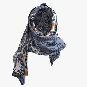 Plane Shawl 004 Scarf (8K PBR)