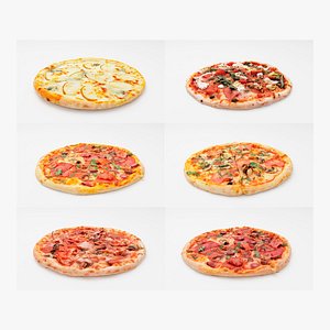 Pizza Collection 6 items italian food