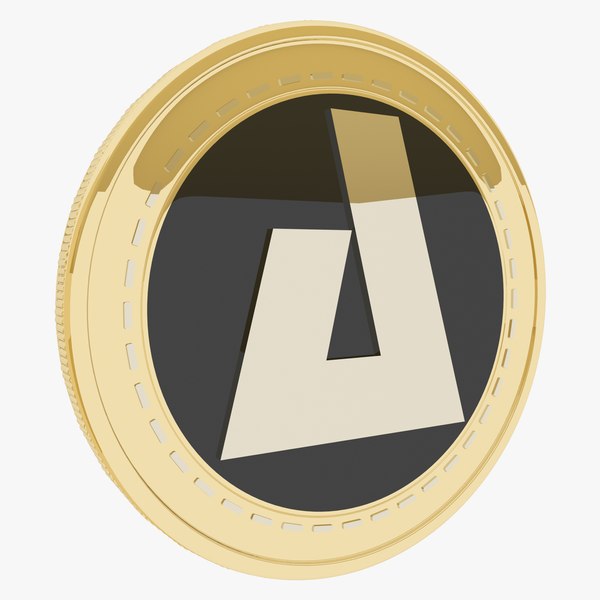 Arto Cryptocurrency Gold Coin model
