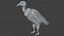 Two different version of vulture flying and sitting bird collection rigged and low poly