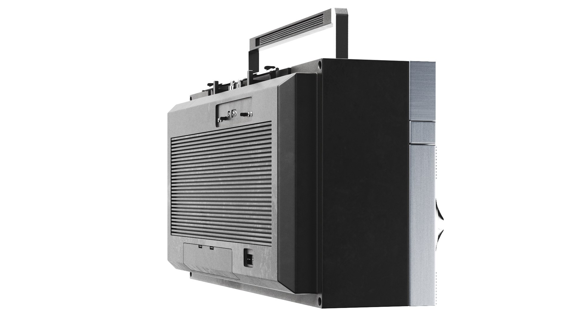 3D Detailed Cassette Player model https://p.turbosquid.com/ts-thumb/yg/mKSFxz/mk/boombox5/jpg/1782624145/1920x1080/fit_q87/63f428d2a4a4963c1e0e5e86a81e7c1053a222ba/boombox5.jpg