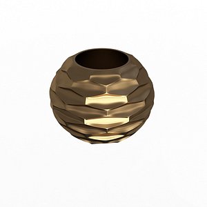 3D Flower Pot 037