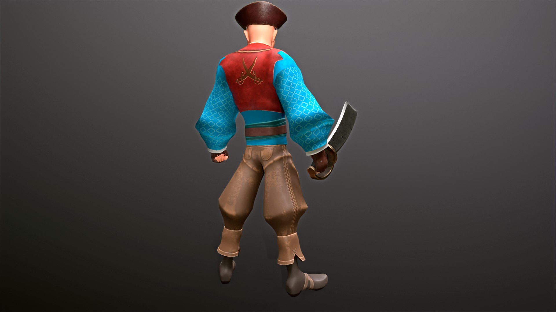 3D Pirate Bob Model - TurboSquid 1760649