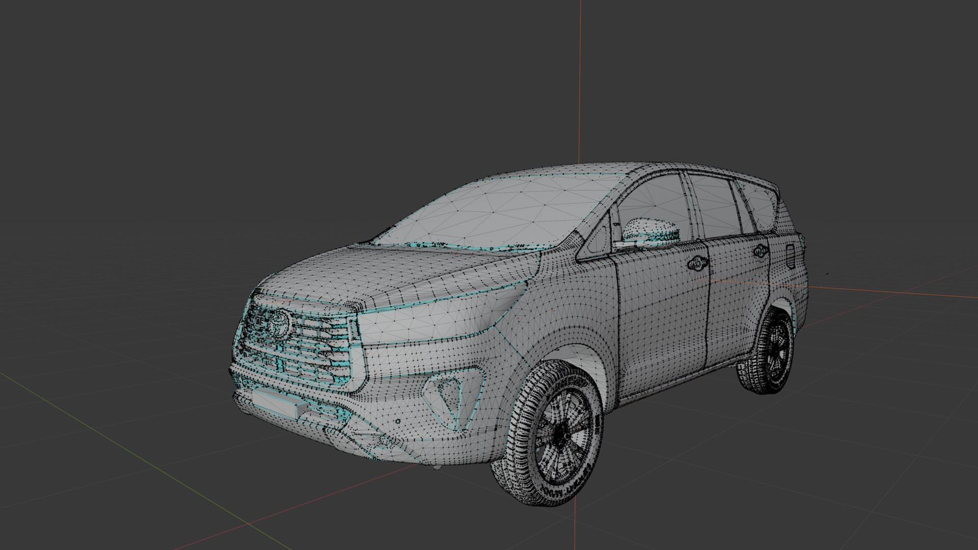 Toyota Innova 3D Model - TurboSquid 2292611