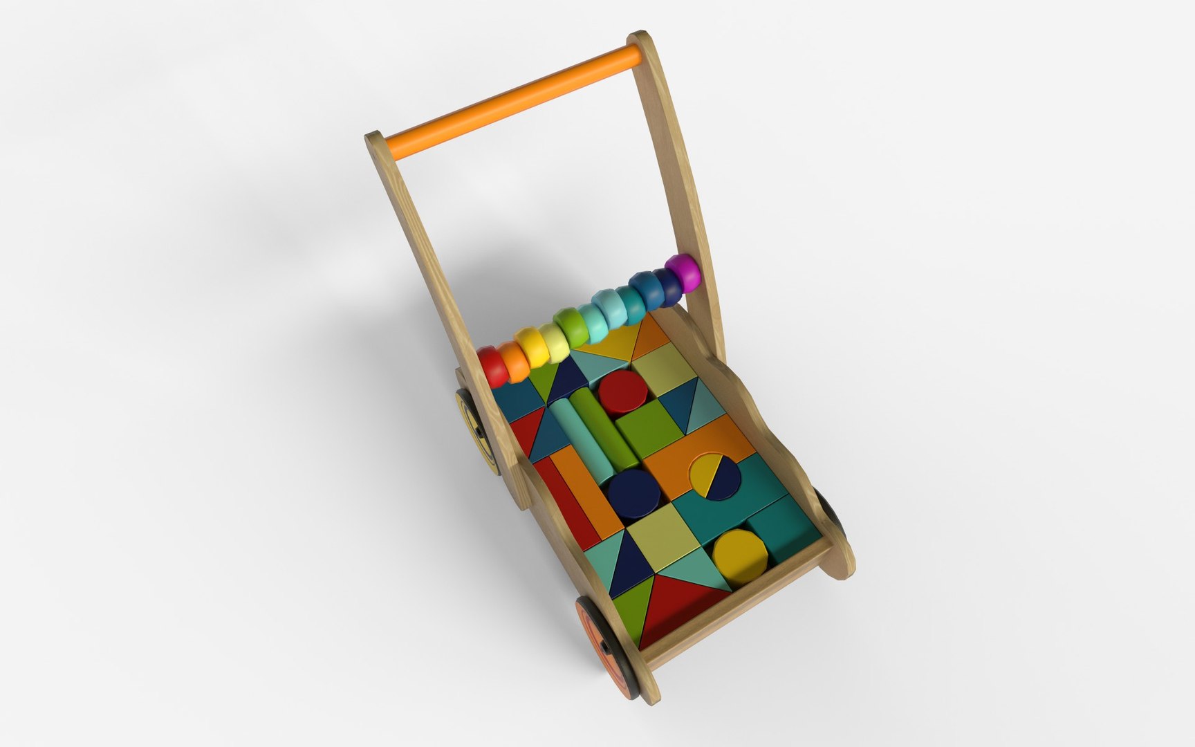 3D Model Block Wood Baby - TurboSquid 1443832