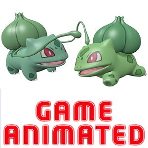 POKEMON Bulbasaur Animated Game Already model