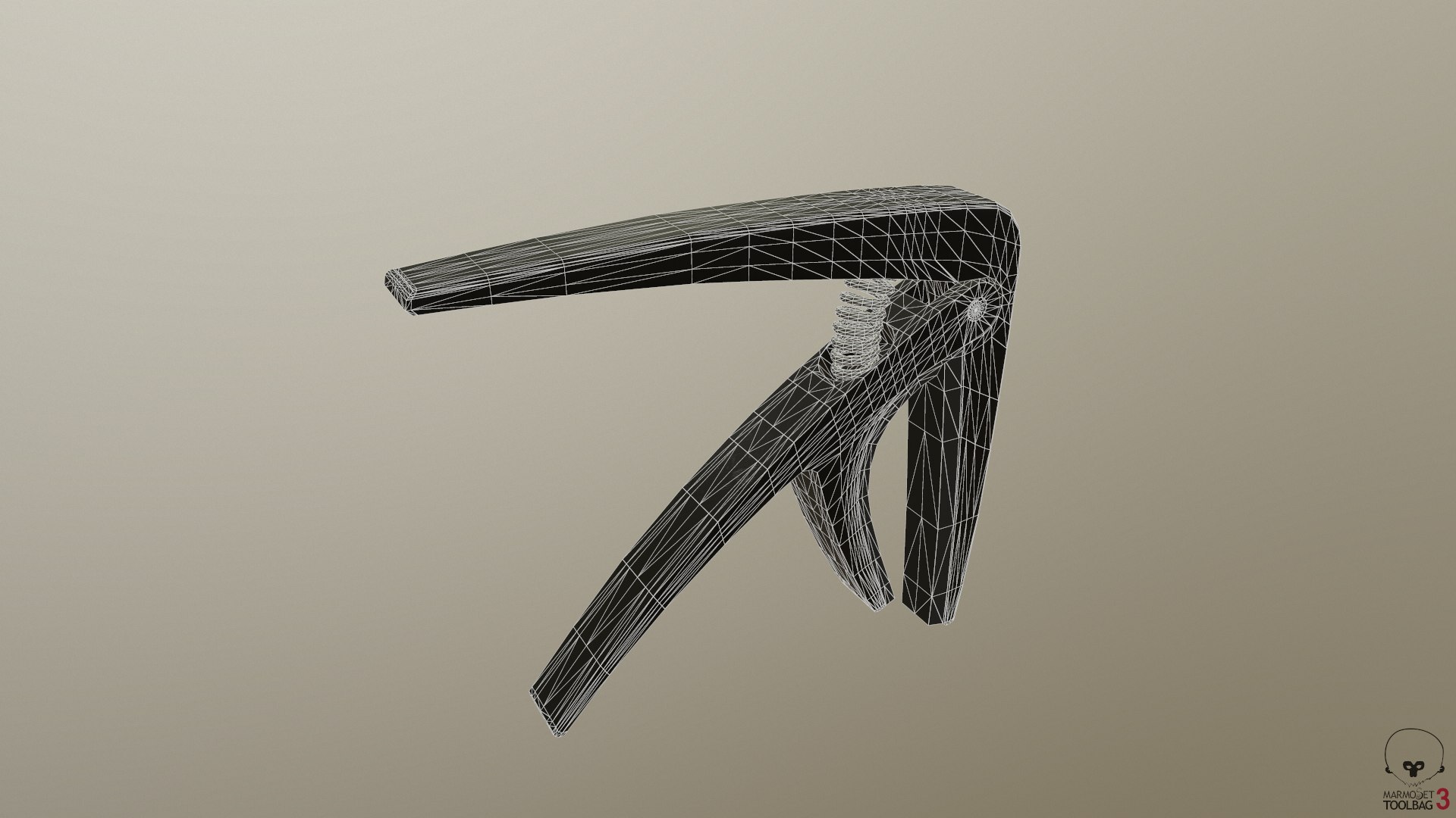3D Black Capo - TurboSquid 1928431