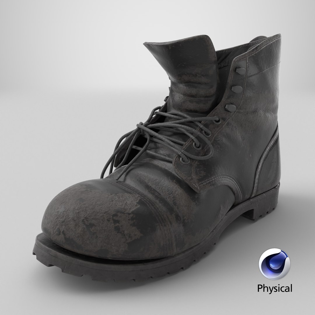 Vintage Leather Work Boot Black 3D model https://p.turbosquid.com/ts-thumb/yh/Omodsx/B5/stemcell_cinema_4d_physical_render/png/1774281041/1920x1080/fit_q87/809ef2c544f62cab56ae7b97585d50d184b519f2/stemcell_cinema_4d_physical_render.jpg
