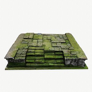 3D model temple
