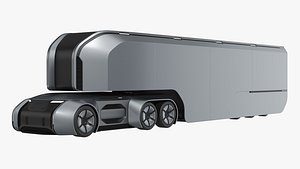 Self-Driving Truck Concept 2