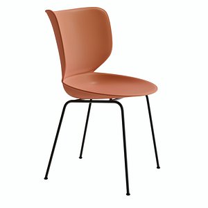 Moooi Hana Chairs Un-Upholstered 3D model