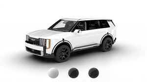 Kia Telluride 2027 3d model model