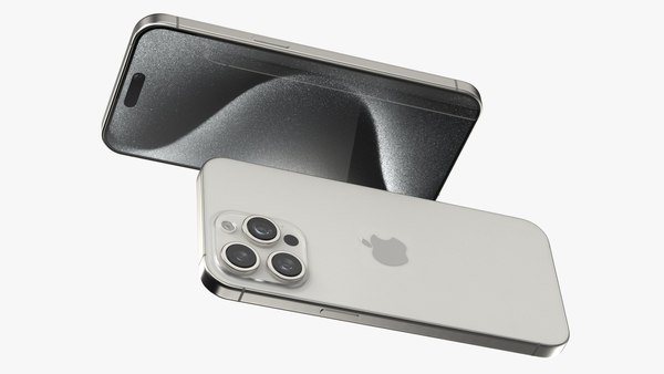 Apple iPhone15 Pro Max シルバー 本体 Apple iPhone 15 Pro Max All Colors Collection - 3D Model by