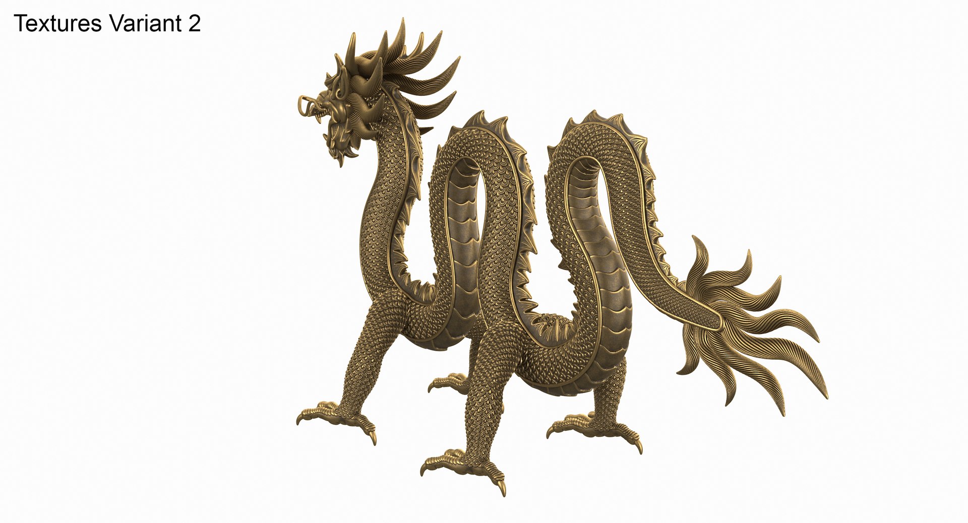 3D Chinese Dragon Rig Clr Model - TurboSquid 1408649