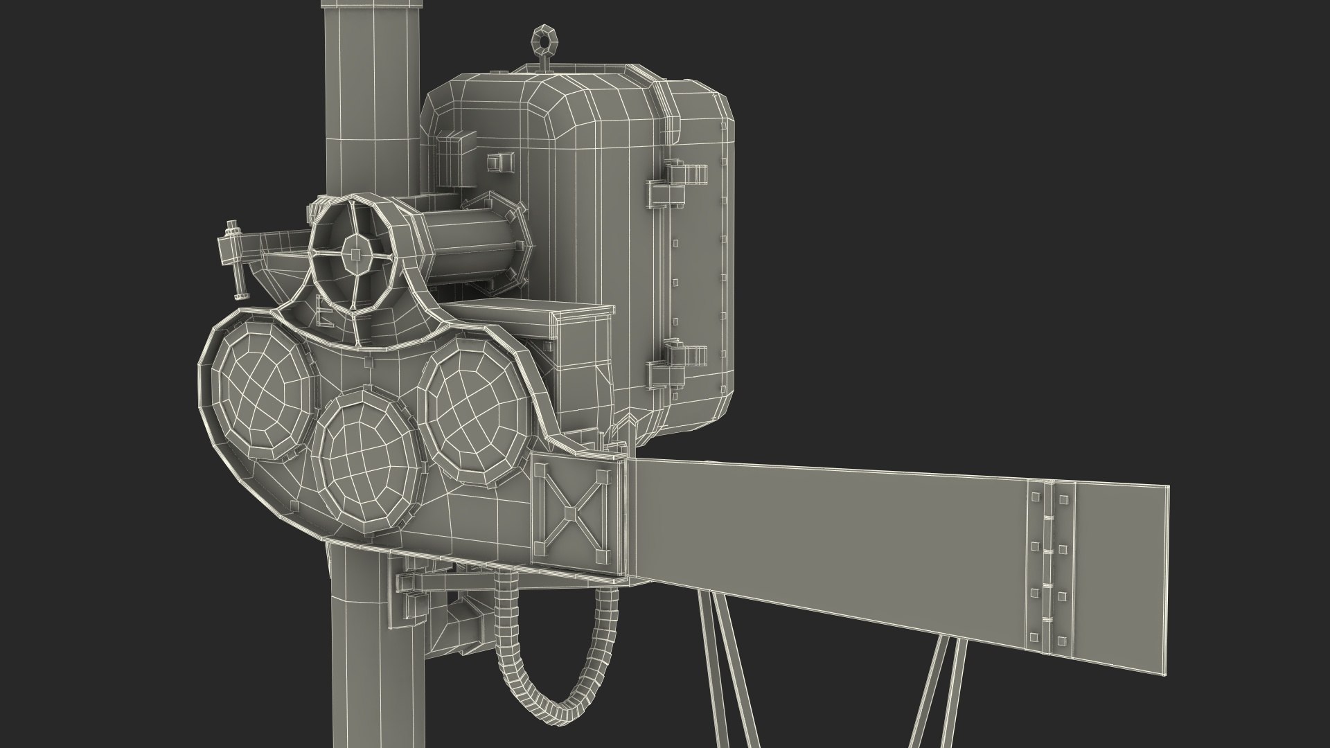 3D Railway Semaphore Signal - TurboSquid 2012439