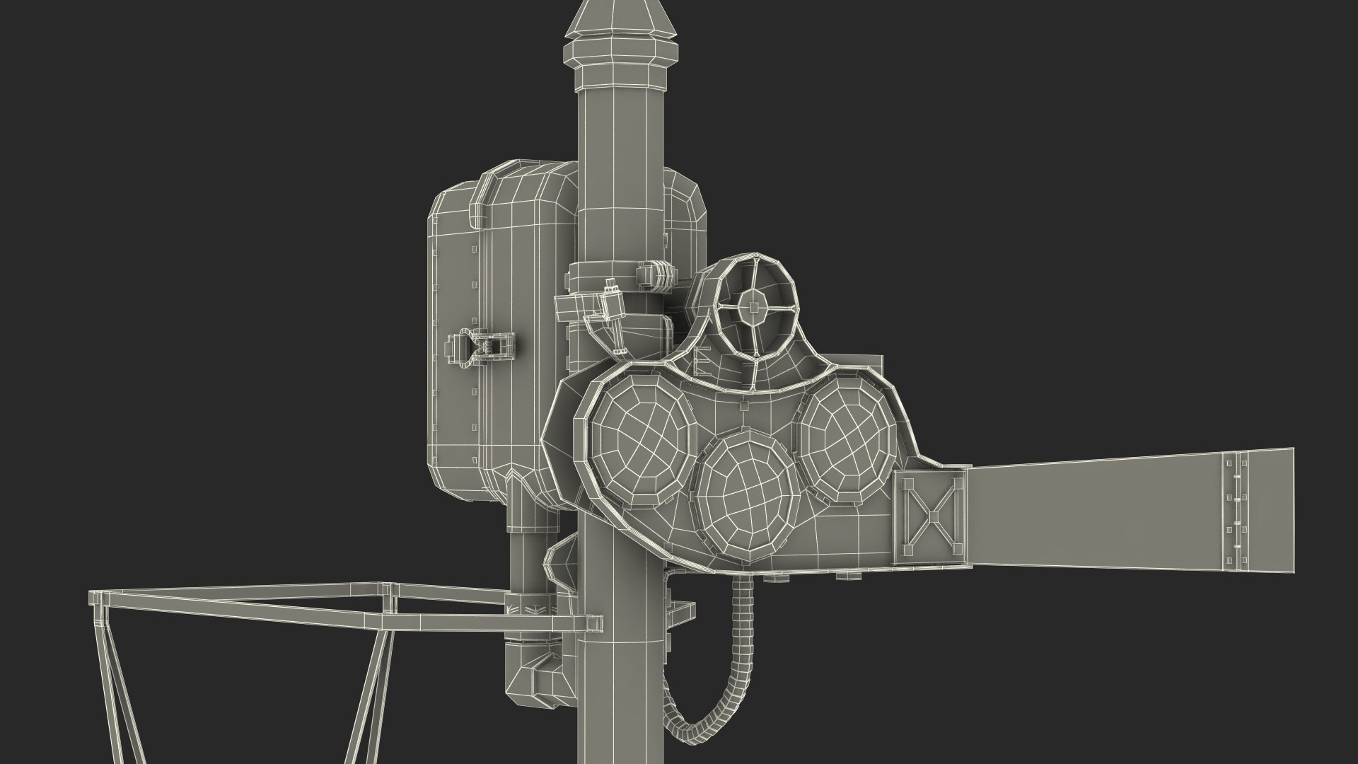 3D Railway Semaphore Signal - TurboSquid 2012439
