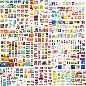 Big Food and Drinks Collection 567 in 1