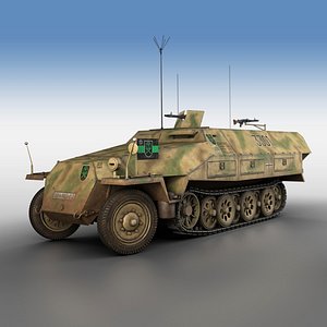 SD.KFZ 251/3 Ausf.D - Half-track - 3301