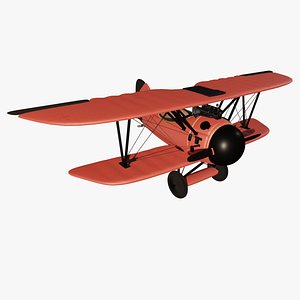 Albatros DIII Cartoon Plane