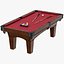 Billiards Table Set 02 3D model
