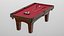 Billiards Table Set 02 3D model